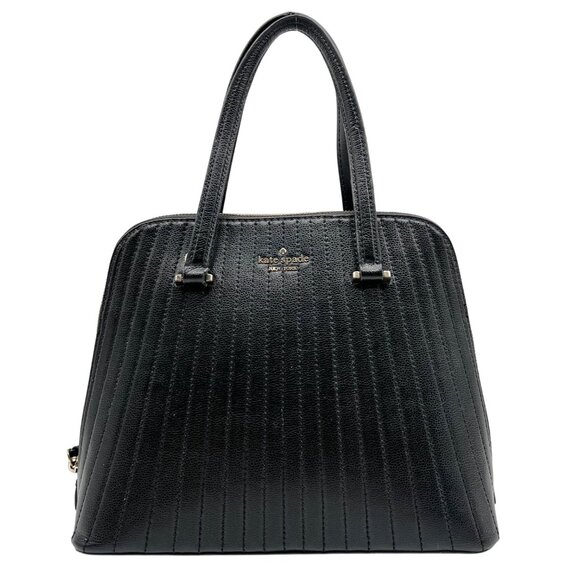 Kate Spade Black Quilted Dome Bag - Picture 1 of 12